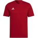 Koszulka męska Entrada 22 Tee Adidas - czerwona