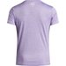 Koszulka damska Tech Twist V-Neck Under Armour - Transparent/purple