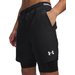 Spodenki męskie Vanish Woven 2.0 Under Armour - Black / White
