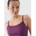Top damski TSLEF127 4F - ciemny fiolet