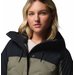 Płaszcz puchowy damski Mountain Croo III Mid Down Columbia - stone green, black