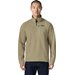 Bluza polarowa męska Better Sweater 1/4 Zip Fleece Patagonia - Weathered Stone Rib Knit