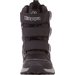 Buty, śniegowce Vipos Tex Jr Kappa - czarno-srebrne