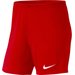 Spodenki damskie Dry Park III Nike - czerwony