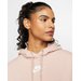 Bluza damska z kapturem Air Fleece Nike - beżowa