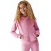 Bluza dziewczęca 4FJAW23TSWSF636 4F - różowy