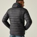 Kurtka puchowa męska Hooded Marizion Regatta - burnt henna/black