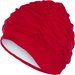 Czepek pływacki materiałowy Fashy II Aquafeel - red