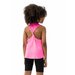 Bezrękawnik dziewczęcy 4FJWSS24TTSHF1141 4F - różowy neon