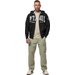 Bluza męska Hooded Zip Norton Pitbull West Coast - black