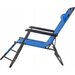 Leżak ogrodowy Springos - niebieski