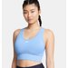 Biustonosz sportowy damski Vanish Seamless Mid Bra Under Armour - Horizon Blue/White