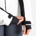 Kurtka narciarska damska Flurry Jacket Dare2B - Black/Blanc de blanc