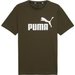 Koszulka męska ESS Logo Tee Puma - Dark Olive