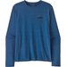 Longsleeve męski Capilene Cool Daily Graphic Patagonia - '73 Skyline: Clement Blue X-Dye