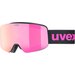 Gogle narciarskie juniorskie Pwdr FM Uvex - black matt/pink