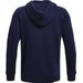 Bluza męska Essential Fleece FZ Hood Under Armour - Midnight Navy/White