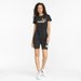 Koszulka damska ESS+ Metallic Logo Tee Puma - czarna/złota
