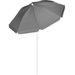 Parasol plażowy łamany Ombra 200cm Luverno - szary
