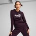 Bluza damska Essentials Logo Hoodie Fleece Puma - Midnight Plum