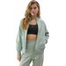 Bluza damska 4FWSS24TSWSF1056 4F - jasna zieleń