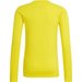 Longsleeve juniorski Team Base Tee Adidas - żółty