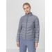Kurtka puchowa damska H4Z22 KUDP002 4F - denim