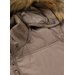Kurtka męska Burnt Quilted Hooded Jacket Pitbull West Coast - Dark Sand