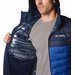 Kurtka puchowa męska Powder Lite II Hooded Jacket Columbia - Mountain Blue, Collegiate Navy