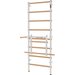 Drabinka gimnastyczna 210x80 cm z drążkiem do ćwiczeń EH-DG06 + DA31 Endorfit - biała