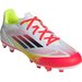 Buty piłkarskie, korki F50 Club FG/MG Adidas - Cloud White/Core Black/Solar Yellow