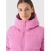 Kurtka narciarska damska TTJAF573 4F - fuksja