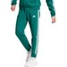Spodnie dresowe męskie Essentials Fleece 3-Stripes Tapered Cuff Adidas - zielone