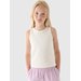 Bezrękawnik dziewczęcy TSLEF111 4F - złamana biel