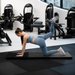 Materac gimnastyczny Triple 180x60x5cm Gymtek - ciemny szary
