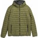 Kurtka puchowa dwustronna męska 4FAW23TDJAM242 4F - soczysta zieleń