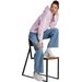 Bluza damska Essentials Linear Adidas - różowy