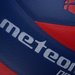 Piłka siatkowa NEX Meteor - czerwono-niebieska