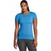 Koszulka damska HeatGear SS Under Armour - niebieska