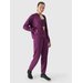 Spodnie dresowe damskie TTROF1010 4F - ciemny fiolet