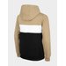 Bluza chłopięca HJZ22 JBLM003 4F - jasny brąz