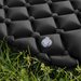 Materac turystyczny dwuosobowy Nylon Outtec - czarna