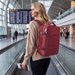 Plecak do samolotu kabinowy, rozszerzany Travel Fold Outtec - czerwony