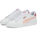 Buty Smash 3.0 L Jr Puma - White-Rose Dust