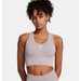 Biustonosz sportowy damski Vanish Seamless Mid Bra Under Armour - beż