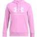 Bluza damska Rival Fleece Big Logo Under Armour - Stellar Pink/White