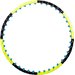Urządzenie do treningu mięśni brzucha Hula hop 80 kulek 110cm Hop Sport - żółto-czarne