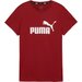 Koszulka damska Essentials Logo Tee Puma - czerwony