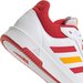 Buty Tensaur Sport Training Lace Jr Adidas - Cloud White/Collegiate Red/Collegiate Gold