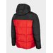 Kurtka puchowa pikowana męska H4Z22 KUMP009 4F - czerwona